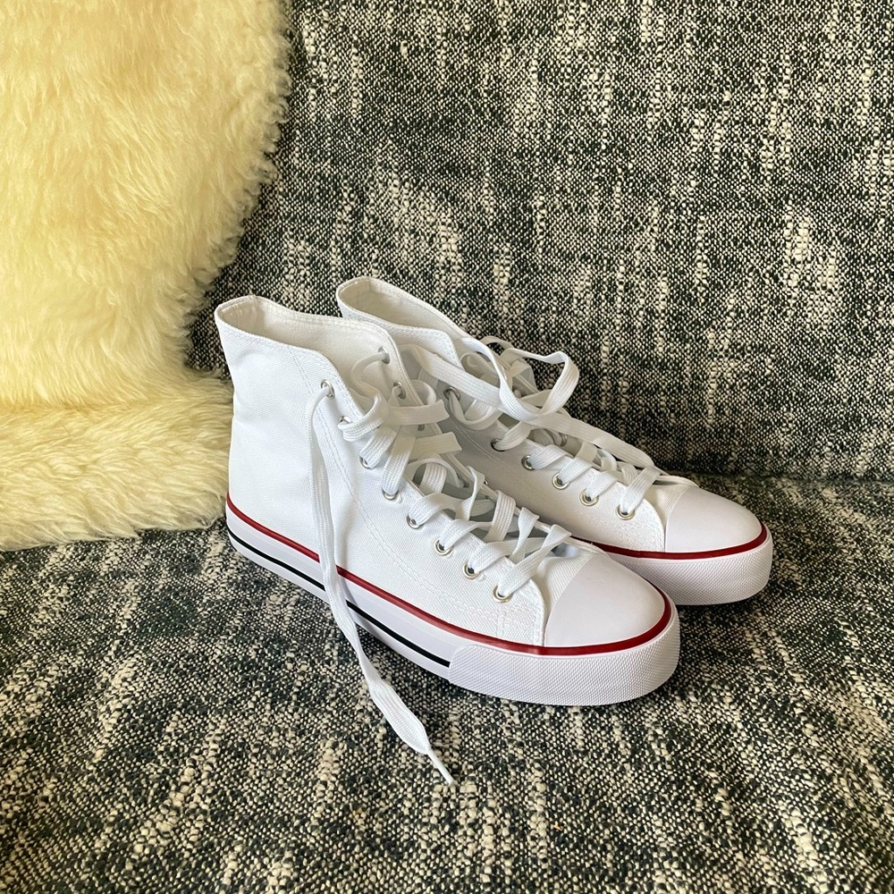 Off Brand High Top Converse - Brand New